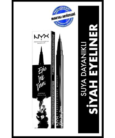 NYX Professional Makeup Black Eyeliner - Epic Ink Liner