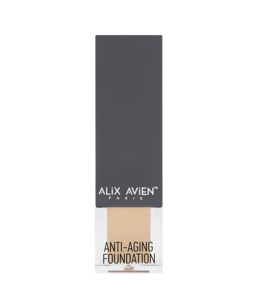 Alix Avien Anti Aging Foundation - Anti Aging Foundation 510 Deep Peach Spf 15 - 35 ml