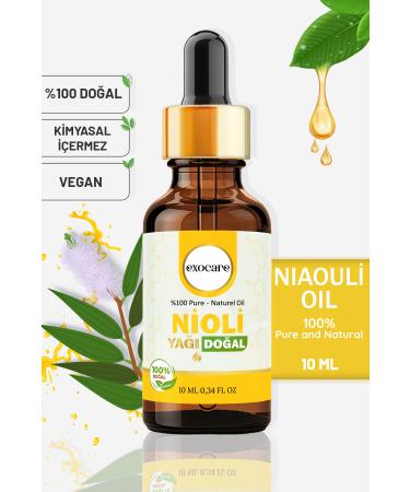 exocare Niloil Oil 0 Pure and Natural Herbal Oil Glass Dropper Natural Care Natural Niaouli Oil 10ml