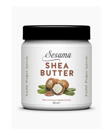 SESAMA Shea Butter - Pure Cold Pressed Shea Butter Oil 500 ml