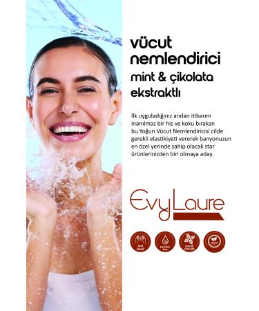 EvyLaure Menthe Chocolat Body Butter | Chocolate Intensive Body Moisturizer | Aromatic Mint Extract | 280 ml - Buy Online on GoSupps.com