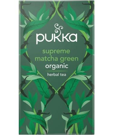 Pukka Supreme Matcha Green Tea Organic Tea - Buy Online on GoSupps.com