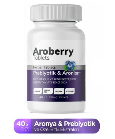 Aroberry Probiotic & Aronia Tablet