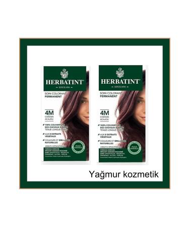 Herbatint 4M Chatain Acajou Chestnut Hair Dye 2 PIECE