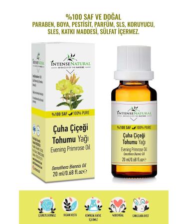 Intense Natural Evening Primrose Seed Oil 20 ml 0 Pure And Natural Evening Primrose Carrier Oil