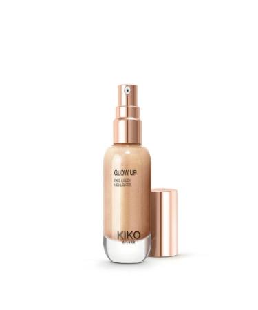 KIKO GLOW UP FACE AND BODY HIGHLIGHTER 01 Champagne