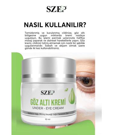 Szep Natural Content Under Eye Cream - Buy Online on GoSupps.com