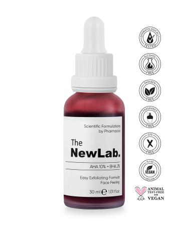 The NewLab Revitalizing & Skin Tone Equalizing Red Peeling Serum 30 ml (AHA 10% BHA 2%)
