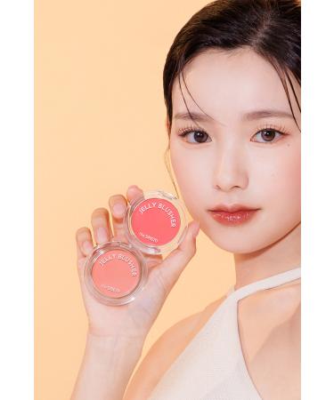 The Saem Jelly Blusher - Gel Blush - Or01 Dazzling Orange - Buy Online on GoSupps.com