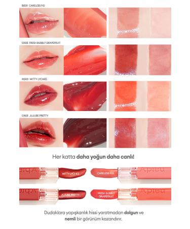 Missha Smooth Look All Day Long Lasting Tint A'PIEU Juicy Pang Tint (CR03 Jujube Pretty) - Buy Online on GoSupps.com