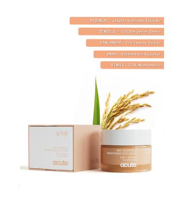 Acute Anti Blemish & Brightening Rice Cream - Buy Online on GoSupps.com