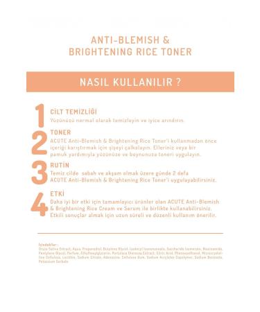 Acute Anti-Blemish & Brightening Rice Toner - Buy Online on GoSupps.com