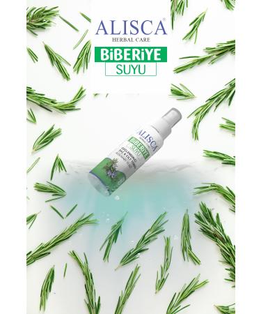 Alisca Rosemary water anti-hair loss & pore tightening Strengthening and fast hair growth volume 100 ML