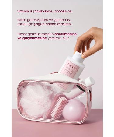 The Youvex Premium Touch Intensive Care Mask for Dry and Damaged Hair 100ml - Buy Online on GoSupps.com