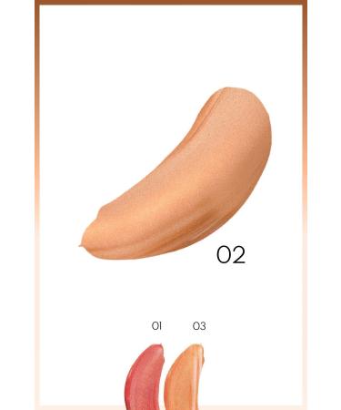 Note Cosmetics Drop Highlighter Luminous Liquid Illuminator - 02 Charming Desert - Buy Online on GoSupps.com