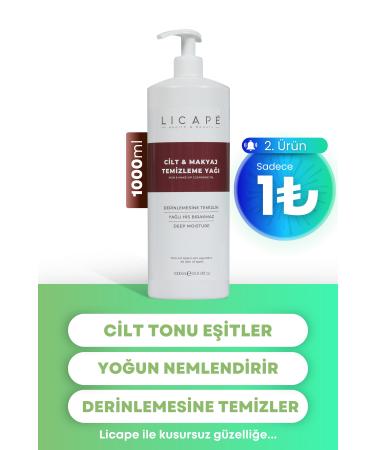 Licape Two Phase Skin and Make-up Cleansing Oil 1000ml