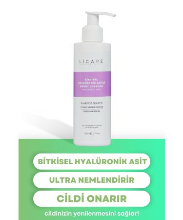 Licape Herbal Hyaluronic Acid Body Lotion 200ml - Buy Online on GoSupps.com