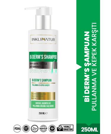 INKLINATUR Bi Derm's Anti-Dandruff and Itching Shampoo - Sensitive Scalp Care