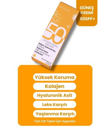 Bepure Tone Equalizing Sunscreen 50 Spf Anti-Spot Collagen Hyaluronic Acid Supported Sunscreen 100ml - Buy Online on GoSupps.com