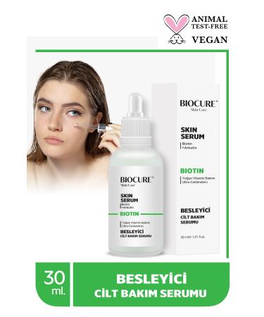 Biocure Biotin Nourishing Intensive Vitamin Care Ultra Revitalizing Skin Care Serum 30 ML