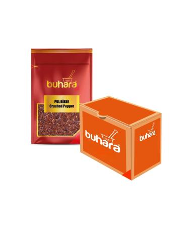 Buhara WHOLESALE RED PEPPER FLAKS 60 GR x 12 Pcs.