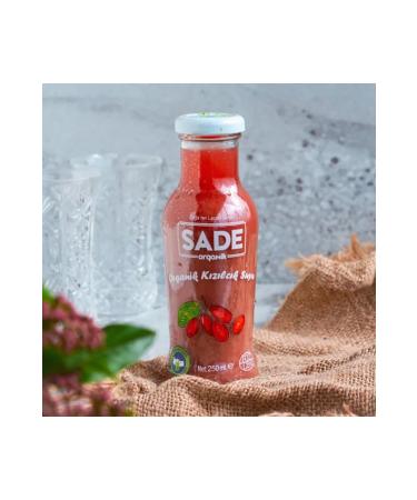 SADE Organic x 6 Bottles Cranberry Juice 250 ml