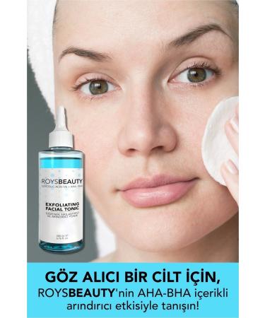 ROYS beauty Pore Tightening and Purifying Toner 200 ml Glycolic Acid 5% + Aha+bha