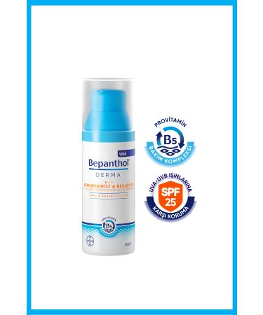 Bepanthol Derma Moisturizing & Nourishing Spf 25 Daily Face Care Cream 50ml Derma Intensive Moisturizing Night Cream - Buy Online on GoSupps.com