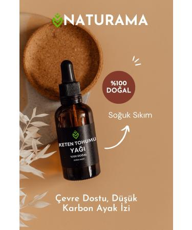 NATURAMA Linseed Oil Cold Pressed 0 Born and Pure 50ml - Buy Online on GoSupps.com