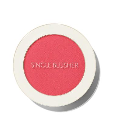 The Saem Sebum Controlling Single Powder Blush - Saemmul Single Blusher - Bubblegum Pink - Buy Online on GoSupps.com