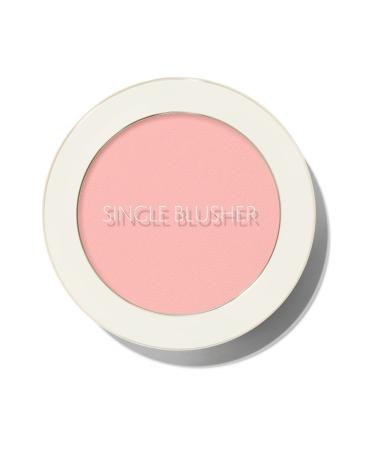 The Saem Sebum Controlling Single Powder Blush - Saemmul Single Blusher - Yogurt Pink - Buy Online on GoSupps.com