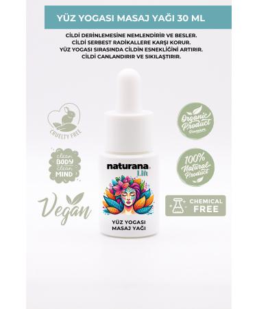 Naturana Face Yoga Oil 0 Pure Natural Organic 30 ML