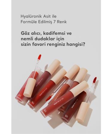 Village 11 Factory Velvet Fit Lip Tint Melted Cherry 4.7g - Matte & Creamy Lip Tint - Buy Online on GoSupps.com