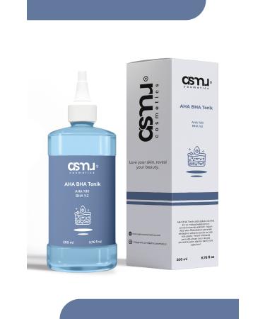 Asmu Cosmetics Aha Bha Pore Tightening Purifying and Refreshing Effective Facial Care Toner - 200ml - Buy Online on GoSupps.com