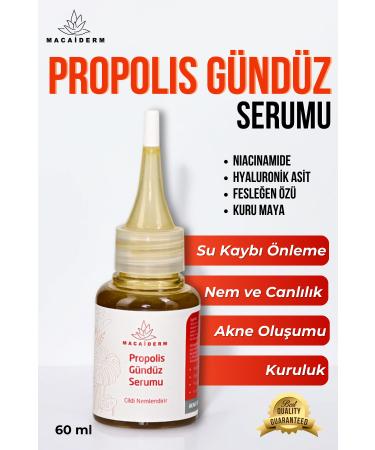 Macaiderm Propolis Day Serum Anti-Aging Anti-Spot Anti-Acne and Moisturizing Serum 60 ml