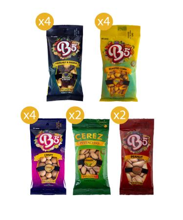 B5 Snack 16 Mixed Nuts - Sweet Chat 500 gr