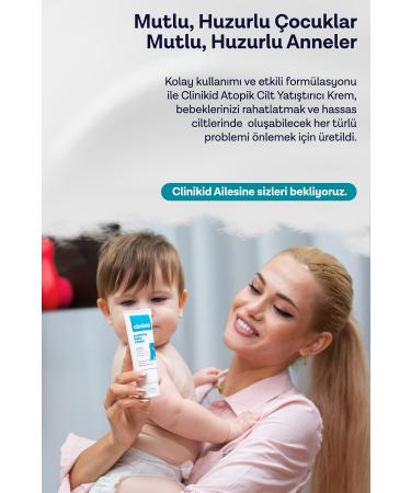 Clinikid Atopic Skin Soothing & Moisturizing Cream - Buy Online on GoSupps.com