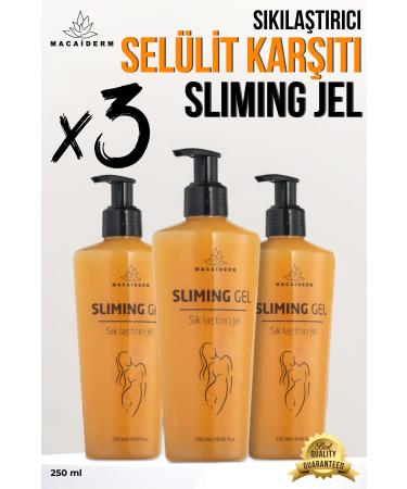 Macaiderm 3-in-1 Sliming Gel Helps to Eliminate Cellulite Slim Gel Helps to Tighten and Slim 250 ml