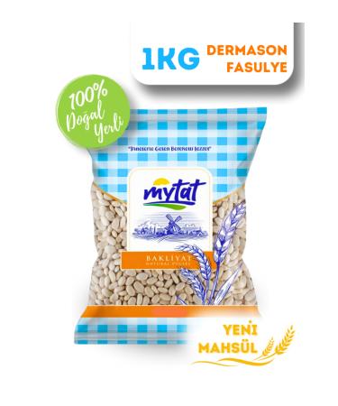 Mytat Natural Local Production Dermason Beans 8.5 Mm 1 Kg