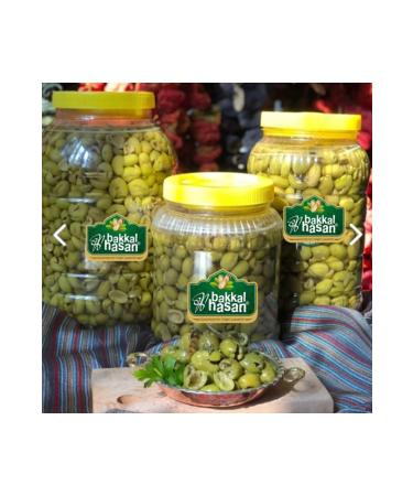 grocer hasan Green Olives Pitted (SWEETENED) Stone Crushed 5 Cans - - Buy Online on GoSupps.com