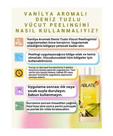 ABLATE Vanilla Flavored Nourishing Ingrown Hair Removal Body Peeling 200 ml - Buy Online on GoSupps.com