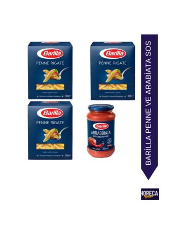 Barilla Penne Set of 3 & Neapolitan Sauce