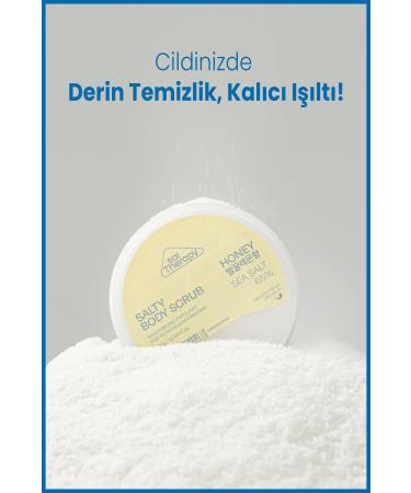 SalTherapy Body Scrub 300 Ml | Moisturizing Purifying | Korean Sea Salt Lemon Gangwon Honey - Buy Online on GoSupps.com