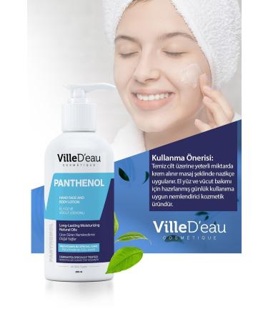 VilleD'eau Intensive Moisturizing Smoothing Nourishing Dry Sensitive Skin Hand Face and Body Cream 250 ml - Buy Online on GoSupps.com