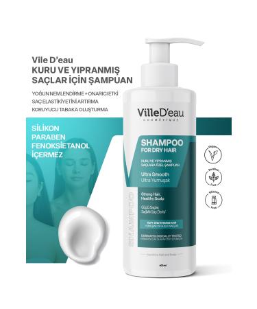 VilleD'eau Special Ultra Soft and Voluminous Shampoo for Dry and Damaged Hair Preventing Hair Loss 400ml - Buy Online on GoSupps.com