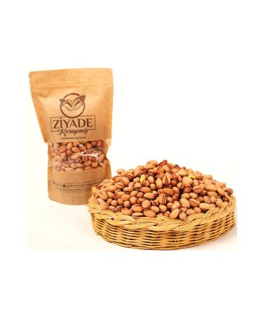 Ziyade Double Main Cracked Siirt Pistachio Roasted 1st Quality 1 Kg