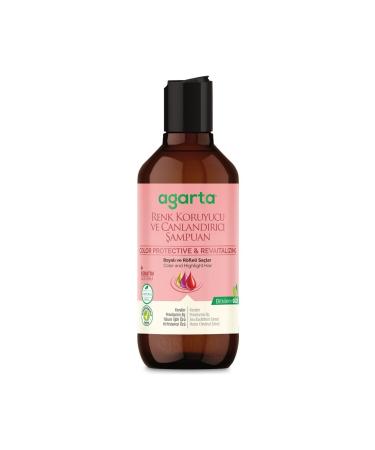Agarta Natural Shampoo Color Protecting & Revitalizing 400 ml x 3 Pieces - Buy Online on GoSupps.com