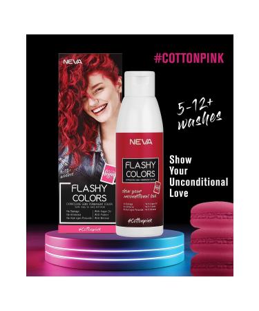 Flashy Colors Flashy Color Candy Pink 100ml Vegan Direct Applied Hair Dye - Buy Online on GoSupps.com