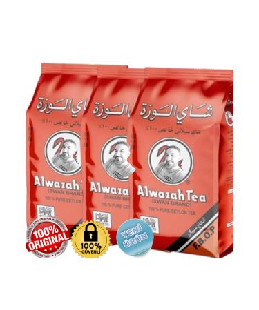 DMarket Alwazah Tea Ceylon Black Bulk Tea (3x400 gr) - Buy Online on GoSupps.com
