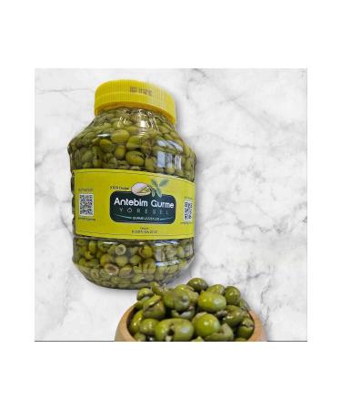 Antebim Green Cracked Olives (NET 3 KG WITHOUT PIT) 5 Kg
